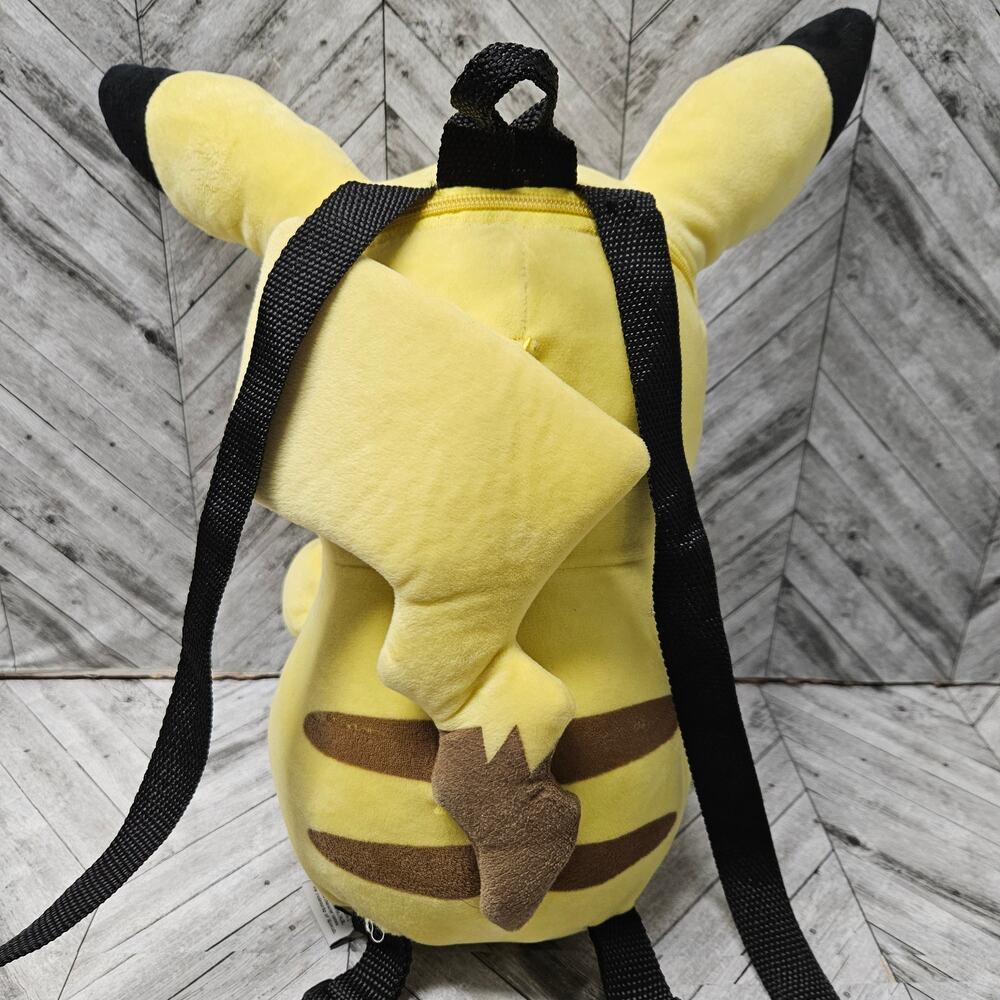 Pikachu Backpack Plush Pokemon Cosplay 15" 2015 - Picture 2 of 8